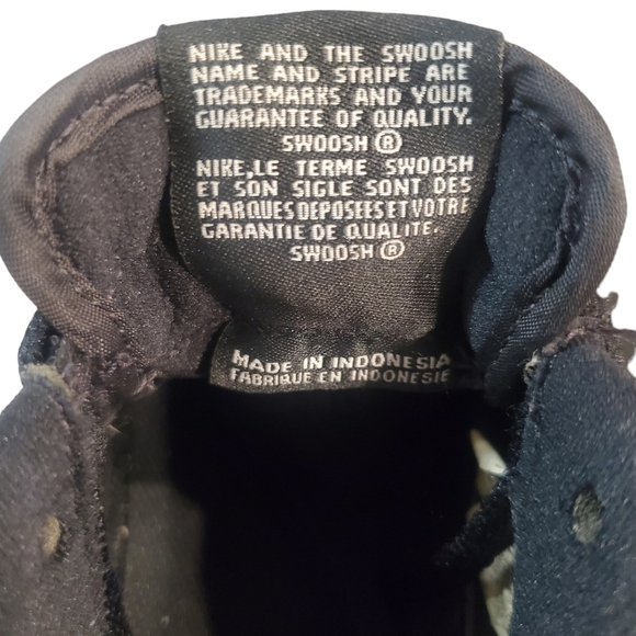 Nike Air Force 1LV8 Shoes Size 5Y Black Lace Up Corduroy Sneakers - Picture 11 of 11